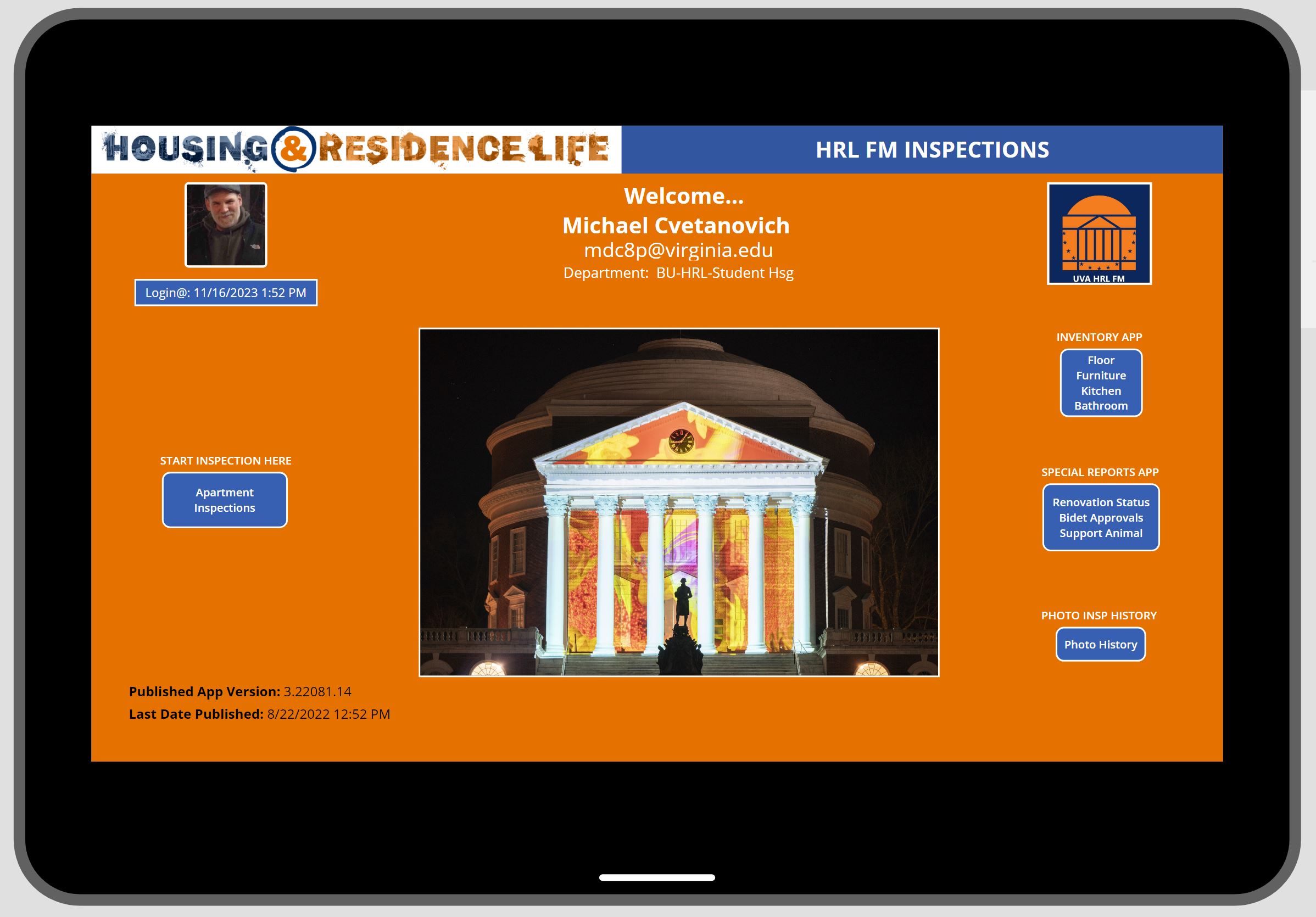FM Inspection App